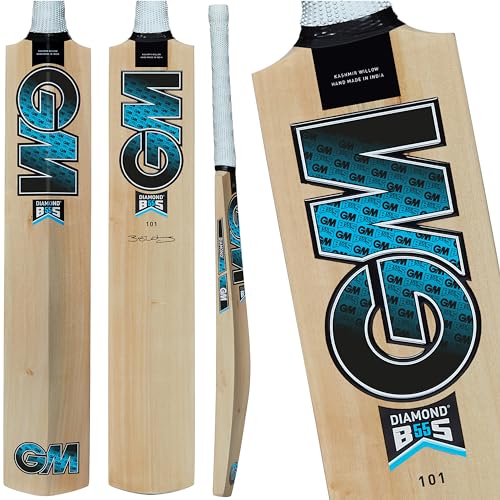 Gunn & Moore Diamond 101 Bs55 Cricketschläger, Natur, Full Size-Player Height 175cm Plus von Gunn & Moore