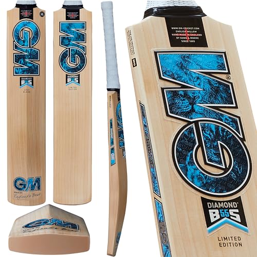 Gunn & Moore Unisex Jugend Diamant Original Cricketschläger, Natur, Size 6-Player Height 157-163cm von Gunn & Moore