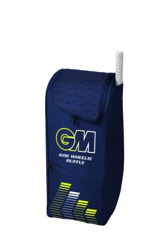 Gunn & Moore GM Cricket-Duffle-Tasche Wheelie | 606 Prima | integrierte Schlägertasche | Robustes 600-Denier-Polyester | Klein – 55 Liter | Blau Gunn & Moore GM Cricket-Duffle-Tasche Wheelie | 606 Prima | integrierte Schlägertasche | Robustes 600-Denier-Polyester | Klein – 55 Liter | Blau von Gunn & Moore
