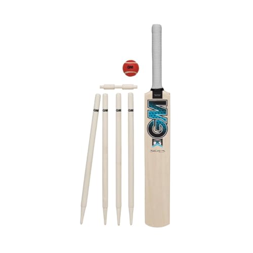Gunn & Moore Unisex Jugend Diamond Cricketschläger & Stumps-Set, Diamant, 5 Gunn & Moore Unisex Jugend Diamond Cricketschläger & Stumps-Set, Diamant, 5 von Gunn & Moore