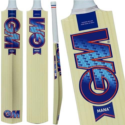 Gunn & Moore Unisex Jugend Mana Cricketschläger, Natur, Size 5-Player Height 150-157cm Gunn & Moore Unisex Jugend Mana Cricketschläger, Natur, Size 5-Player Height 150-157cm von Gunn & Moore