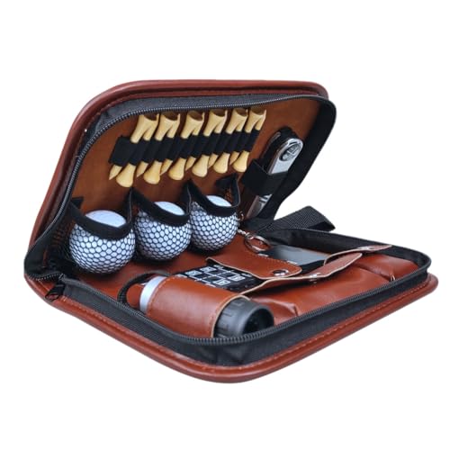 Guriayus Golf-Kit-Werkzeug, Tragbare Tasche mit Mehreren Funktionen, Golf-Ersatzteil-Zubehör-Set von Guriayus