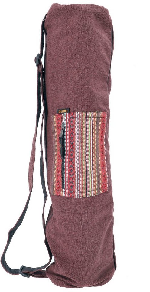 Guru-Shop Aufbewahrungstasche Boho Yogamatten-Tasche, Yogatasche aus Nepal -.. von Guru-Shop