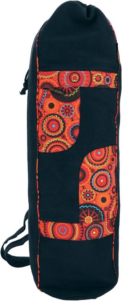 Guru-Shop Aufbewahrungstasche Ethno-Yogamatten-Tasche - schwarz Guru-Shop Aufbewahrungstasche Ethno-Yogamatten-Tasche - schwarz von Guru-Shop