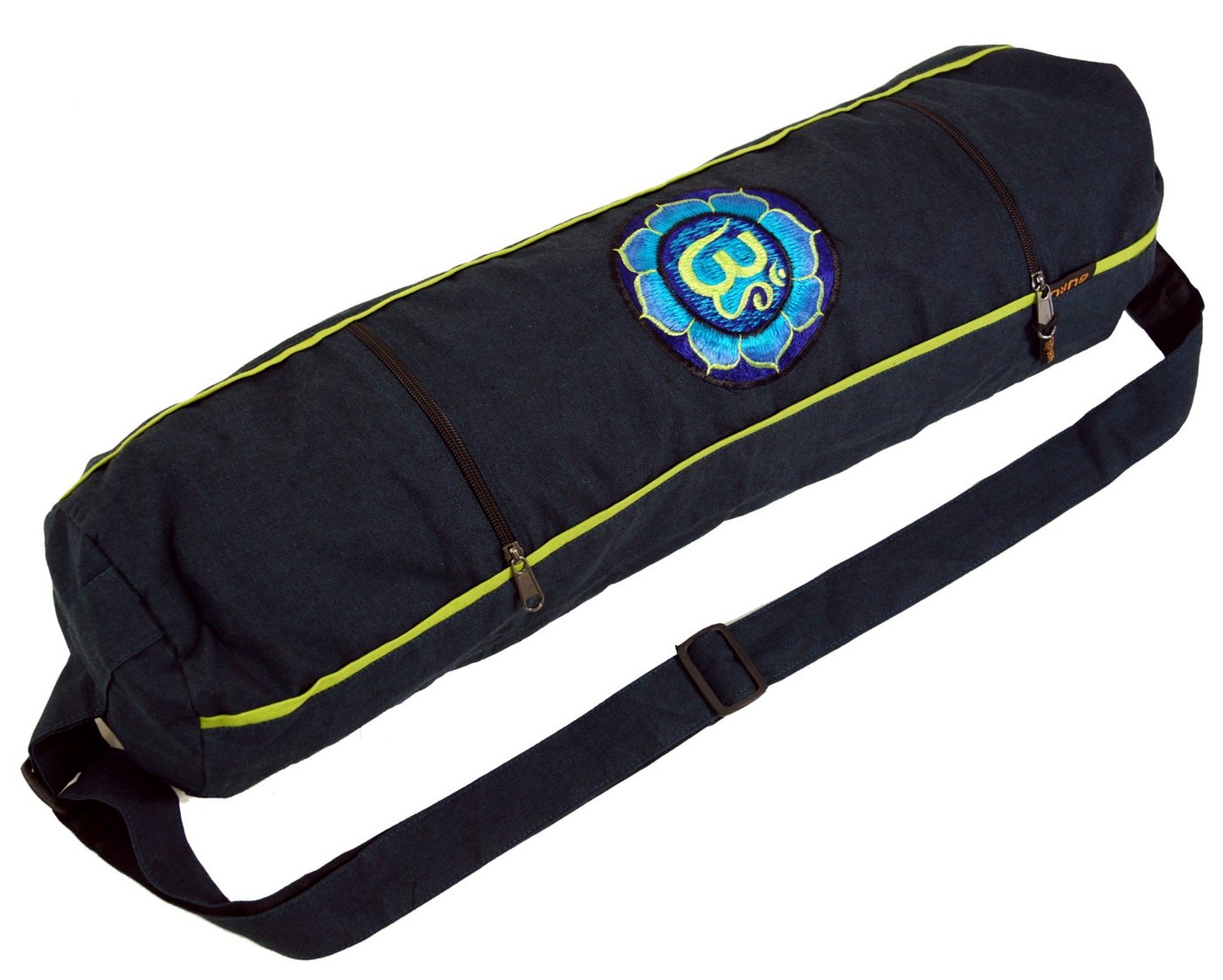 Guru-Shop Aufbewahrungstasche Yogamatten-Tasche Om - dark petrol Guru-Shop Aufbewahrungstasche Yogamatten-Tasche Om - dark petrol von Guru-Shop