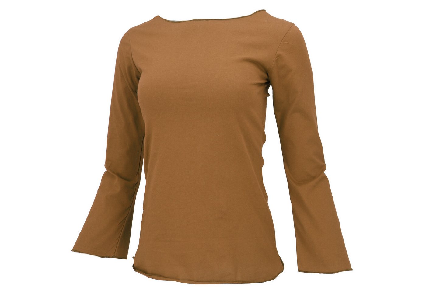 Guru-Shop Longsleeve Basic Langarmshirt, Yogashirt mit.. alternative Bekleidung Guru-Shop Longsleeve Basic Langarmshirt, Yogashirt mit.. alternative Bekleidung von Guru-Shop