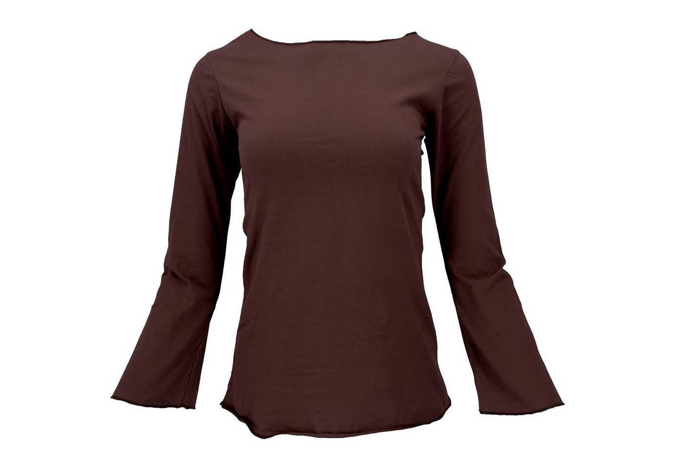 Guru-Shop Longsleeve Basic Langarmshirt, Yogashirt mit.. alternative Bekleidung Guru-Shop Longsleeve Basic Langarmshirt, Yogashirt mit.. alternative Bekleidung von Guru-Shop