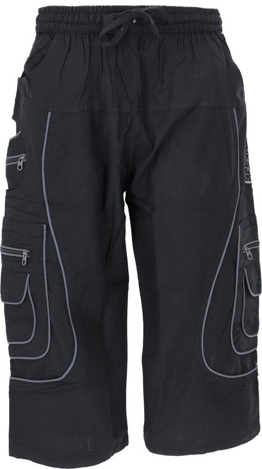 Guru-Shop Relaxhose 3/4 Yogahose, Goa Hose, Goa Shorts, Herren.. Hippie, Festival, Ethno Style, alternative Bekleidung Guru-Shop Relaxhose 3/4 Yogahose, Goa Hose, Goa Shorts, Herren.. Hippie, Festival, Ethno Style, alternative Bekleidung von Guru-Shop