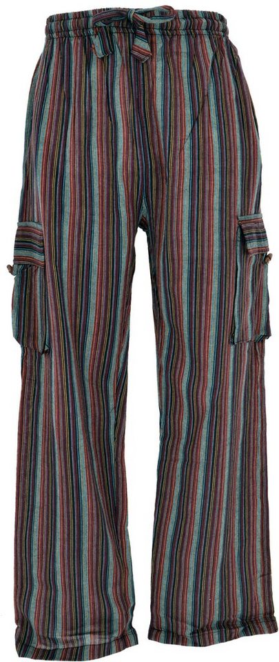 Guru-Shop Relaxhose Gestreifte Yogahose, Unisex Baumwoll-Goa-Hose -.. Retro, Ethno Style, alternative Bekleidung Guru-Shop Relaxhose Gestreifte Yogahose, Unisex Baumwoll-Goa-Hose -.. Retro, Ethno Style, alternative Bekleidung von Guru-Shop