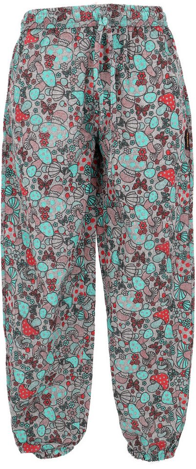 Guru-Shop Relaxhose Unisex Yogahose, Baumwoll Goa Hose mit Pilz.. Retro, Ethno Style, alternative Bekleidung Guru-Shop Relaxhose Unisex Yogahose, Baumwoll Goa Hose mit Pilz.. Retro, Ethno Style, alternative Bekleidung von Guru-Shop