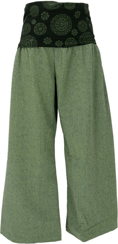Guru-Shop Relaxhose Weite Marlenehose, Wellnesshose, Yogahose, Boho.. alternative Bekleidung Guru-Shop Relaxhose Weite Marlenehose, Wellnesshose, Yogahose, Boho.. alternative Bekleidung von Guru-Shop