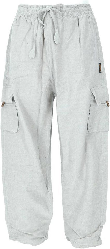 Guru-Shop Relaxhose Yogahose, Goa Baumwoll-Hose mit 2 aufgesetzten.. Ethno Style, alternative Bekleidung Guru-Shop Relaxhose Yogahose, Goa Baumwoll-Hose mit 2 aufgesetzten.. Ethno Style, alternative Bekleidung von Guru-Shop
