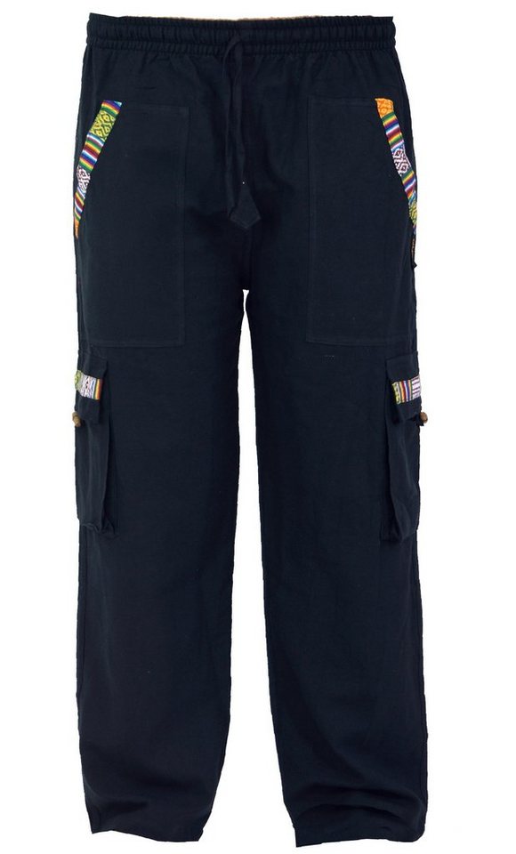 Guru-Shop Relaxhose Yogahose, Goa Hose im Ethnostyle - schwarz Hippie, Ethno Style, alternative Bekleidung Guru-Shop Relaxhose Yogahose, Goa Hose im Ethnostyle - schwarz Hippie, Ethno Style, alternative Bekleidung von Guru-Shop