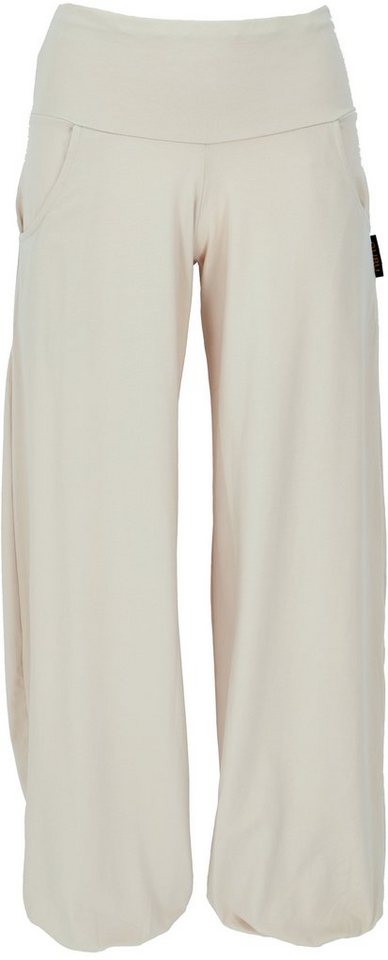Guru-Shop Relaxhose Yogahose aus Bio-Baumwolle, Pluderhose - sand alternative Bekleidung Guru-Shop Relaxhose Yogahose aus Bio-Baumwolle, Pluderhose - sand alternative Bekleidung von Guru-Shop