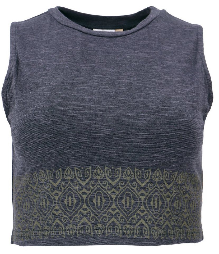 Guru-Shop T-Shirt Kurzes Top, bedrucktes Yoga Top, Yogatop aus.. Festival, Ethno Style, alternative Bekleidung Guru-Shop T-Shirt Kurzes Top, bedrucktes Yoga Top, Yogatop aus.. Festival, Ethno Style, alternative Bekleidung von Guru-Shop