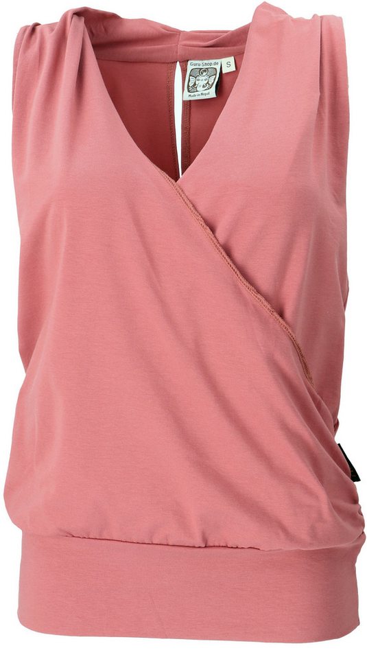 Guru-Shop T-Shirt Lockeres Yogashirt, Sommertop, ärmelloses Top.. alternative Bekleidung Guru-Shop T-Shirt Lockeres Yogashirt, Sommertop, ärmelloses Top.. alternative Bekleidung von Guru-Shop