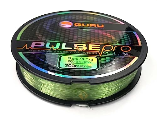 Guru Pulse Pro | Nylon Vislijn | 6.1lb | 0.20mm | 300m Guru Pulse Pro | Nylon Vislijn | 6.1lb | 0.20mm | 300m von Guru