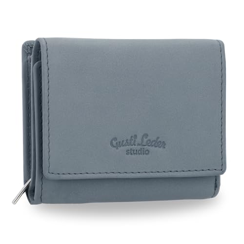Gusti Geldbörse Damen Leder - August Damen Geldbörse Schutz Grau Gusti Geldbörse Damen Leder - August Damen Geldbörse Schutz Grau von Gusti