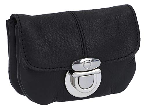 Gusti Bauchtasche Leder - Eskil Gürteltasche Hüfttasche Festivaltasche Schultertasche Portemonnaie Geldbeutel Herren Damen Leder (schwarz 2) von Gusti