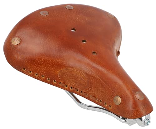 Gusti Echtes Leder - Elsy J. Leder Fahrradsattel Ledersattel Vintage Retro Sattel Fahrrad Braun Gusti Echtes Leder - Elsy J. Leder Fahrradsattel Ledersattel Vintage Retro Sattel Fahrrad Braun von Gusti