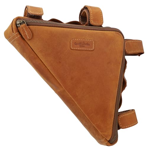 Gusti Fahrradtasche Leder - Rahmentasche Marshall T. Ledertasche Vintage Look Braun Fahrradzubehör Gusti Fahrradtasche Leder - Rahmentasche Marshall T. Ledertasche Vintage Look Braun Fahrradzubehör von Gusti