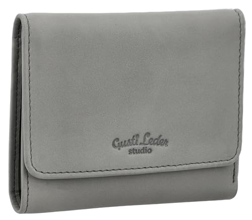 Gusti Geldbeutel Leder - Marely Geldbörse Portemonnaie Damen Grau Leder Gusti Geldbeutel Leder - Marely Geldbörse Portemonnaie Damen Grau Leder von Gusti