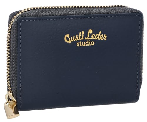 Gusti Geldbörse Leder - ABEL Damen und Herren Kartenhülle Kartenhalter Kartenetui Brieftasche Geldbeutel Geldbörse klein Blau Leder Gusti Geldbörse Leder - ABEL Damen und Herren Kartenhülle Kartenhalter Kartenetui Brieftasche Geldbeutel Geldbörse klein Blau Leder von Gusti
