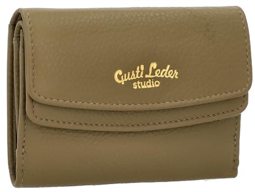Gusti Geldbörse Leder - Asmund Damen Geldbörse Portemonnaie Brieftasche Geldbeutel Vintage Grün Leder Gusti Geldbörse Leder - Asmund Damen Geldbörse Portemonnaie Brieftasche Geldbeutel Vintage Grün Leder von Gusti