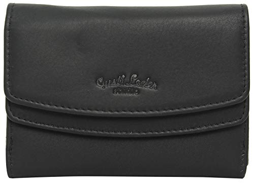 Gusti Geldbörse Leder- Asmund Damen Geldbörse Portemonnaie Brieftasche Geldbeutel Vintage Schwarz Leder Gusti Geldbörse Leder- Asmund Damen Geldbörse Portemonnaie Brieftasche Geldbeutel Vintage Schwarz Leder von Gusti
