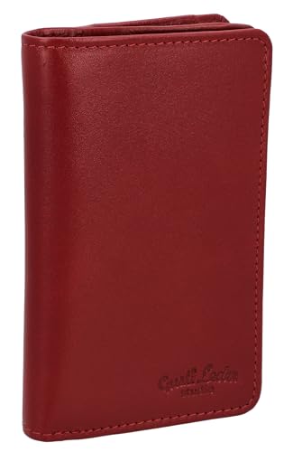 Gusti Geldbörse Leder - Beckett Kleines Portemonnaie Damen Vintage Rot Leder Gusti Geldbörse Leder - Beckett Kleines Portemonnaie Damen Vintage Rot Leder von Gusti