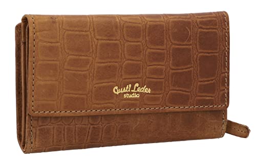Gusti Geldbörse Leder - Gloria Portemonnaie Brieftasche Geldbeutel Damen Braun Leder Gusti Geldbörse Leder - Gloria Portemonnaie Brieftasche Geldbeutel Damen Braun Leder von Gusti