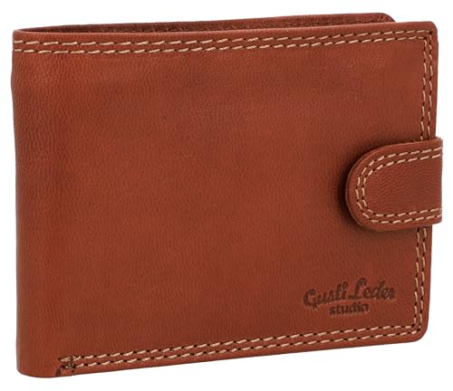 Gusti Geldbörse Leder - Gustav Herren Portemonnaie Brieftasche Geldbeutel Braun Leder Gusti Geldbörse Leder - Gustav Herren Portemonnaie Brieftasche Geldbeutel Braun Leder von Gusti