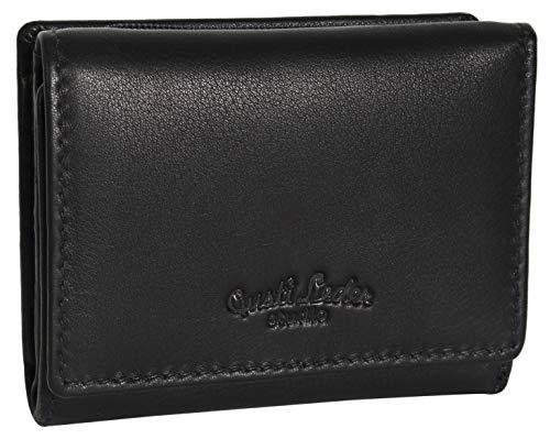 Gusti Geldbörse Leder - August Damen und Herren Mini Portemonnaie klein Geldbeutel Schwarz Leder Gusti Geldbörse Leder - August Damen und Herren Mini Portemonnaie klein Geldbeutel Schwarz Leder von Gusti