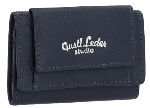 Gusti Geldbörse Leder -Omar Damen und Herren Portemonnaie Geldbeutel Brieftasche Blau Leder Gusti Geldbörse Leder -Omar Damen und Herren Portemonnaie Geldbeutel Brieftasche Blau Leder von Gusti