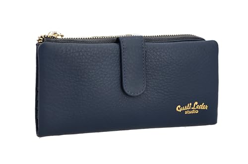 Gusti Geldbörse Leder-Vida Portemonnaie Geldbeutel Kartenetui Vintage Damen extra Münzfach Blau Leder Gusti Geldbörse Leder-Vida Portemonnaie Geldbeutel Kartenetui Vintage Damen extra Münzfach Blau Leder von Gusti