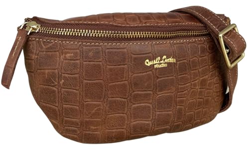 Gusti Gürteltasche Leder - Annabelle Damen und Herren Gürteltasche Bauchtasche Handtasche Ledertasche Braun Leder Gusti Gürteltasche Leder - Annabelle Damen und Herren Gürteltasche Bauchtasche Handtasche Ledertasche Braun Leder von Gusti