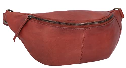 Gusti Gürteltasche Leder - Cillian Damen und Herren Hüfttasche Bauchtasche Brustbeutel Festivaltasche Reißverschluss Braun Leder Gusti Gürteltasche Leder - Cillian Damen und Herren Hüfttasche Bauchtasche Brustbeutel Festivaltasche Reißverschluss Braun Leder von Gusti