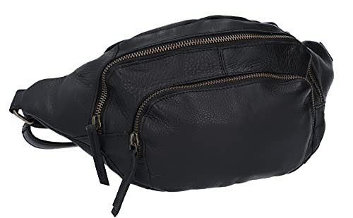 Gusti Gürteltasche Leder-Sverre Damen und Herren Bauchtasche Festivaltasche Hüfttasche Tasche Ledertasche Vintage Schwarz Leder Gusti Gürteltasche Leder-Sverre Damen und Herren Bauchtasche Festivaltasche Hüfttasche Tasche Ledertasche Vintage Schwarz Leder von Gusti