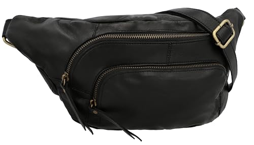 Gusti Gürteltasche Leder-Sverre Gürteltasche Bauchtasche Festivaltasche Hüfttasche Tasche Ledertasche Vintage Schwarz Leder Gusti Gürteltasche Leder-Sverre Gürteltasche Bauchtasche Festivaltasche Hüfttasche Tasche Ledertasche Vintage Schwarz Leder von Gusti