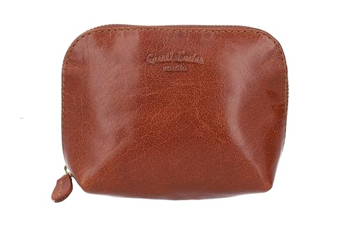 Gusti Kosmetiktasche Leder - Leo Utensilientasche Kulturbeutel Waschtasche Schminktasche Kulturtasche Braun Leder Gusti Kosmetiktasche Leder - Leo Utensilientasche Kulturbeutel Waschtasche Schminktasche Kulturtasche Braun Leder von Gusti
