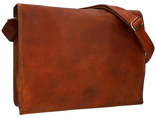 Gusti Laptoptasche Leder - Max Damen und Herren Umhängetasche Ledertasche Vintage Braun Leder Gusti Laptoptasche Leder - Max Damen und Herren Umhängetasche Ledertasche Vintage Braun Leder von Gusti