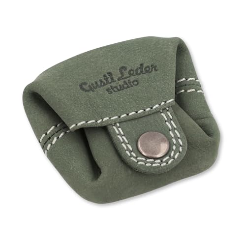 Gusti Leder Portemonnaie - Linus kleine Geldbörse aus Büffelleder, handliches Etui mit Druckknopf, Vintage Look, Damen, Geldbörse Klein Leder, Blau Gusti Leder Portemonnaie - Linus kleine Geldbörse aus Büffelleder, handliches Etui mit Druckknopf, Vintage Look, Damen, Geldbörse Klein Leder, Blau von Gusti