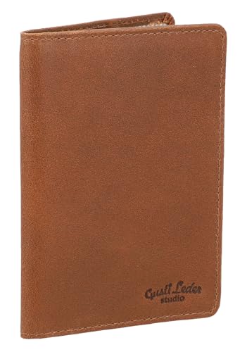 Gusti Reisepasshülle Leder - Brodie Passport Hülle aus echtem Rindsleder, personalisierbar, mit Platz für Karten & Bargeld, Vintage Stil Gusti Reisepasshülle Leder - Brodie Passport Hülle aus echtem Rindsleder, personalisierbar, mit Platz für Karten & Bargeld, Vintage Stil von Gusti