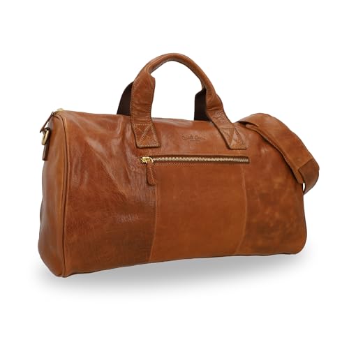 Gusti Reisetasche Leder - Hall Damen und Herren Sporttasche Boardtasche Umhängetasche Schultertasche Riementasche Ledertasche Reisegepäck Handgepäck Braun Leder Gusti Reisetasche Leder - Hall Damen und Herren Sporttasche Boardtasche Umhängetasche Schultertasche Riementasche Ledertasche Reisegepäck Handgepäck Braun Leder von Gusti