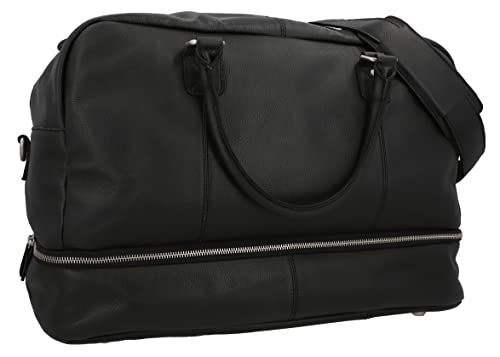 Gusti Reisetasche Leder - Justin Weekender Sporttasche Handgepäck Ledertasche Schwarz Leder Gusti Reisetasche Leder - Justin Weekender Sporttasche Handgepäck Ledertasche Schwarz Leder von Gusti