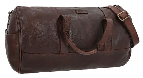 Gusti Reisetasche Leder-Oliver Sporttasche Weekender Handgepäck Ledertasche Braun Leder Gusti Reisetasche Leder-Oliver Sporttasche Weekender Handgepäck Ledertasche Braun Leder von Gusti