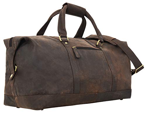 Gusti Reisetasche Leder Herren & Damen I Ruben I Echtleder Weekender Herren Leder braun | 36L Vintage Tasche mit Perfekter Größe für Kurztrips Gusti Reisetasche Leder Herren & Damen I Ruben I Echtleder Weekender Herren Leder braun | 36L Vintage Tasche mit Perfekter Größe für Kurztrips von Gusti