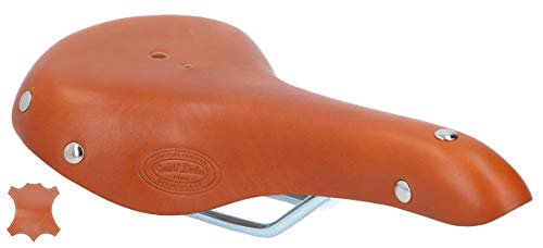 Gusti Sattel Leder - Louison B. Fahrradsattel Ledersattel Cityrad Vintage Retro Sattel Damen Herren Braun Gusti Sattel Leder - Louison B. Fahrradsattel Ledersattel Cityrad Vintage Retro Sattel Damen Herren Braun von Gusti