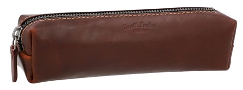 Gusti Stiftemappe Leder - Addison Pflanzlich gegerbt Damen und Herren Federtasche Federmappe Schlampermäppchen Stiftetui Braun Leder Gusti Stiftemappe Leder - Addison Pflanzlich gegerbt Damen und Herren Federtasche Federmappe Schlampermäppchen Stiftetui Braun Leder von Gusti