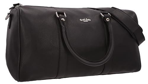Gusti Reisetasche Leder-Simen Sporttasche Weekender Handgepäck Schwarz Leder Gusti Reisetasche Leder-Simen Sporttasche Weekender Handgepäck Schwarz Leder von Gusti